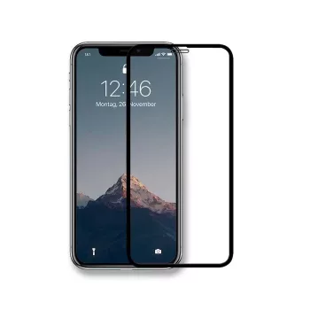 Filtr prywatności ekranu Woodcessories Privacy Filter Premium Glass do iPhone Xr 3D