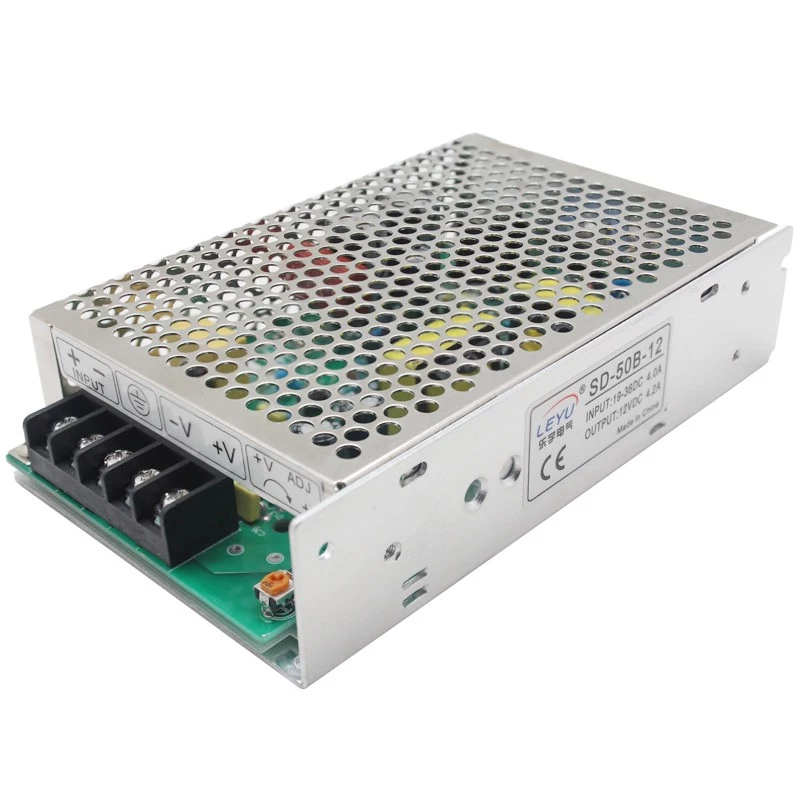 Przetwornica napięcia DC/DC Extralink SD-50B-12, 24 V na 12 V, 50 W