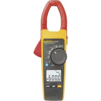 Fluke 375 FC Miernik cęgowy cyfrowy, multimetryczny CAT III 1000 V, CAT IV 600 V Wyświetlacz (liczba zliczeń): 6000 (4695932)