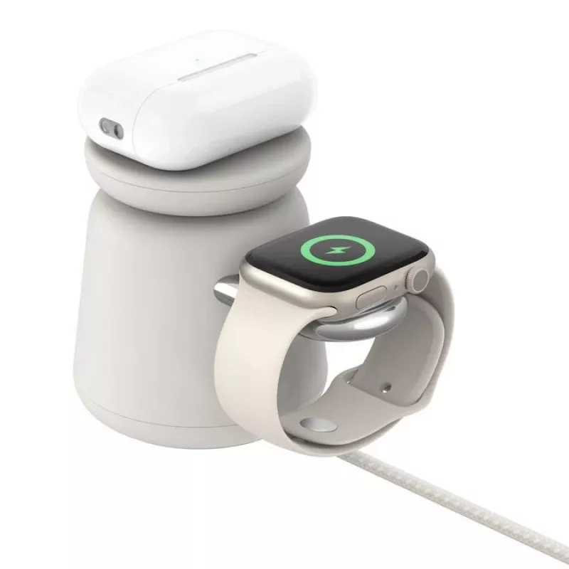 Magnetyczna ładowarka Qi2 15 W Belkin WIZ027VFH37 do iPhone'a i Apple Watch