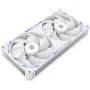 NZXT F280X RGB 140mm ARGB wentylatory do obudowy - biały, zestaw 2 szt.