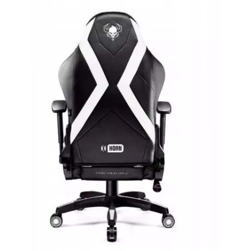 Diablo X-HORN 2.0. Normalny fotel gamingowy czarno-biały