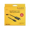 Kabel wideo DeLOCK 85290 USB Type-C do HDMI 1m Czarny