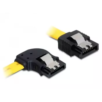 Kabel SATA męski/męski DeLOCK 82824 0,3 m żółty