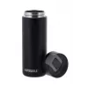 Termos próżniowy Kambukka Olympus 500 ml — stal nierdzewna 18/10, izolowany próżniowo, czarny, antypoślizgowa podstawa