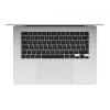 MacBook Air 15, Srebrny, M4 (10-rdzeniowy CPU/10-rdzeniowy GPU), 16 GB, 512 GB, Niemiecki, Zasilacz 35 W z dwoma portami USB-C, MW1H3D/A