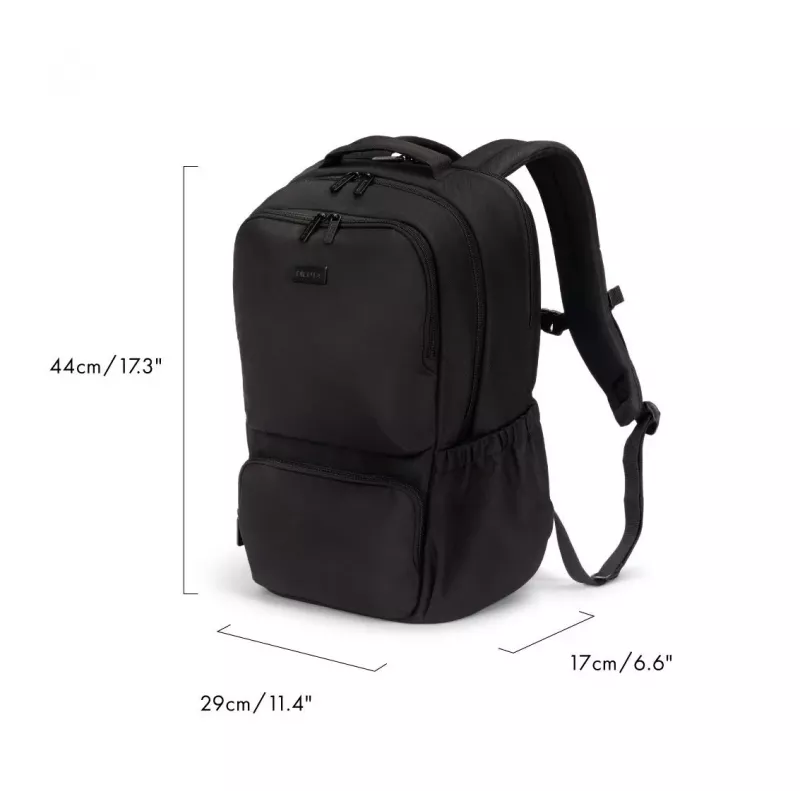 Plecak miejski DICOTA D32116-RPET Czarny Poliester rPET