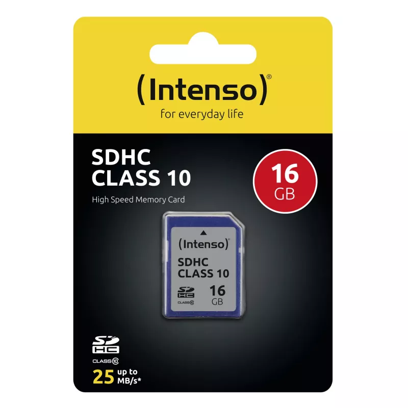 Karta pamięci Intenso 16 GB SDHC Class 10 3411470