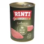Mokra karma dla psa RINTI Singlefleisch Exclusive Turkey 400 g — jednobiałkowa, dla dorosłych, pełnoporcjowa