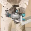 Makita DCS552RTJ przenośna pilarka tarczowa 13,6 cm Czarna, miętowy kolor 3600 RPM