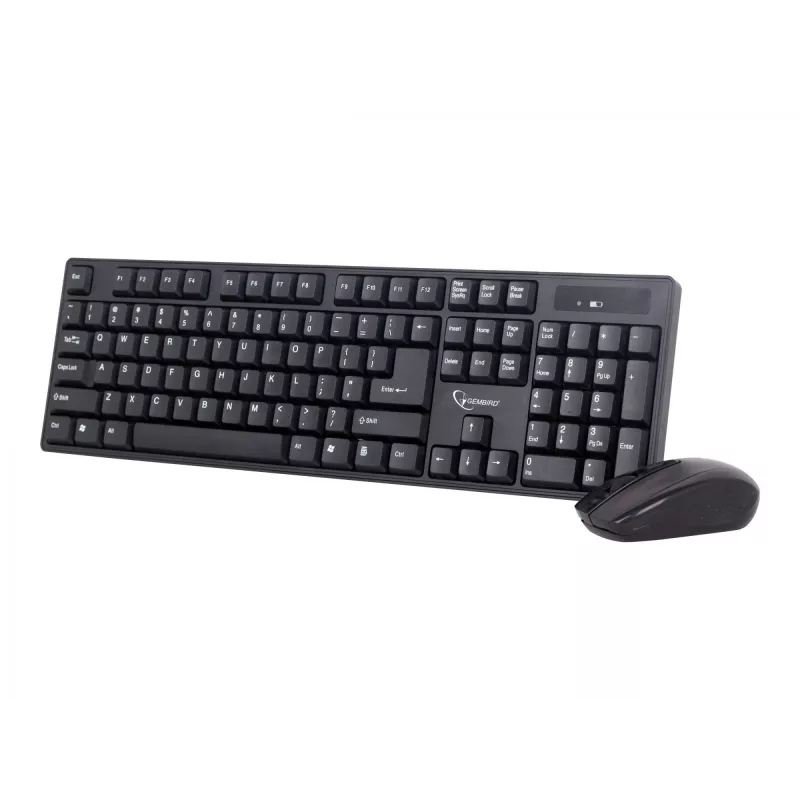 Zestaw klawiatura + mysz czarny/bezprzewodowy