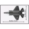 F-35B Lightning II Klocki Konstrukcyjne - 614 elementów