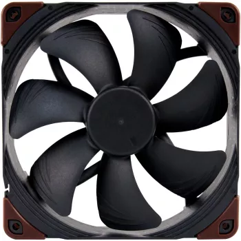 Wentylator Noctua NF-A14 INDUSTRIALPPC-2000 PWM, 140x25 mm, 12V, PWM, 500–2000 RPM, 182.5 m³/h, IP52, łożysko SSO