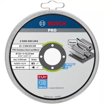 Bosch 2 608 603 254 tarcza do szlifierki kątowej Tarcza tnąca