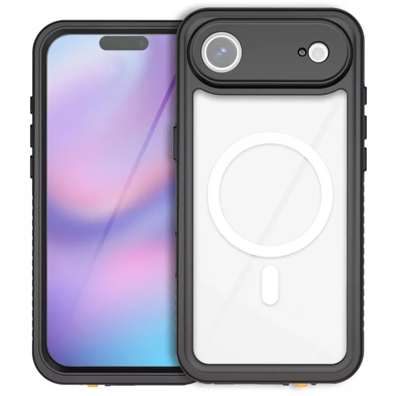 Cover 4smarts iPhone 17 Air 16.8 cm Czarny Transparentny