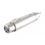 Microconnect XLRFG adapter kablowy symetryczny XLR (3-pin) RCA Srebrny