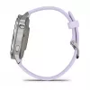 Garmin Venu 4 3,05 cm (1,2) AMOLED 41 mm Cyfrowy 390 x 390 pikseli Dotykowy Srebrny Wi-Fi GPS (satelitarny)