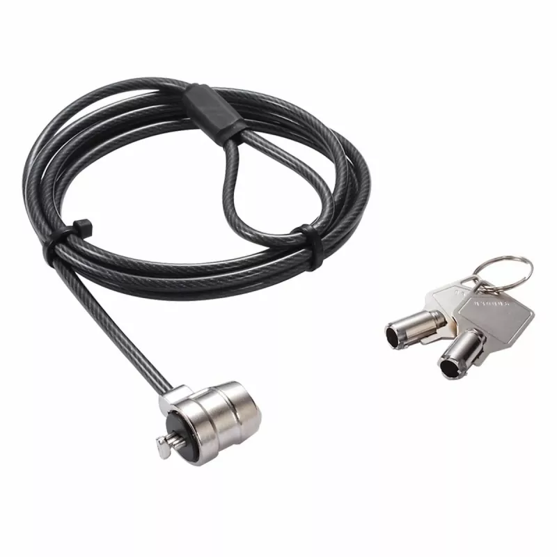 Dicota Security Cable T-Lock Base, na klucz, gniazdo 3x7mm