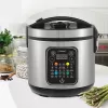 Wielofunkcyjny garnek Maestro MR-794 5 L 900 W Czarny, Stal satynowa