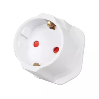 Zasilacz sieciowy IBOX iaukeu z wymiennymi wtyczkami UK (typ G) i EU (typ E), 100–240 V 50/60 Hz, 7,5 A, biały