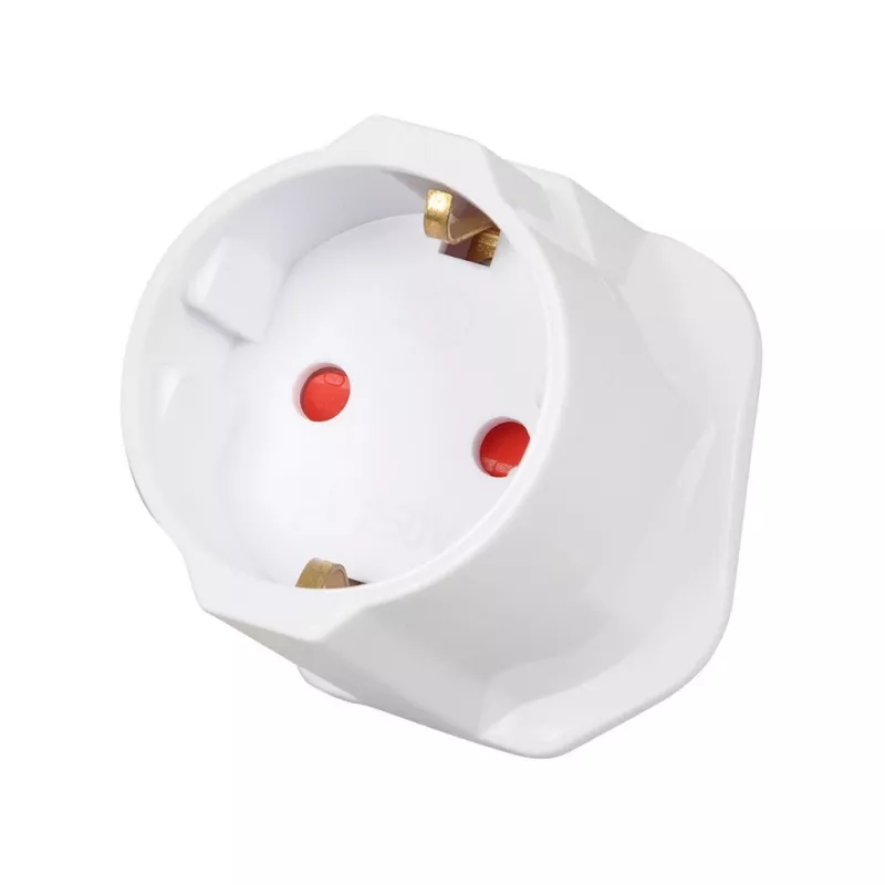 Zasilacz sieciowy IBOX iaukeu z wymiennymi wtyczkami UK (typ G) i EU (typ E), 100–240 V 50/60 Hz, 7,5 A, biały