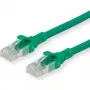 ROLINE - Kabel krosowy - RJ-45 (M) do RJ-45 (M) - 5 m - UTP - CAT 6 - beżhalogenowy, formowany, skrętka - zielony (21.15.2535)