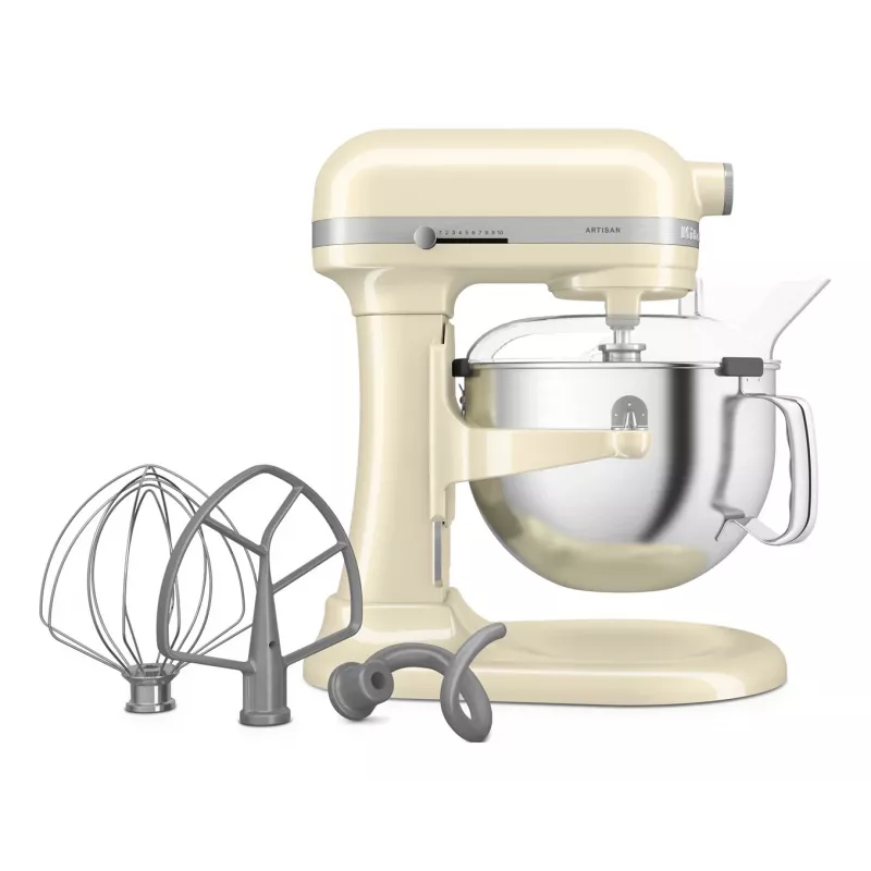 Mikser planetarny KitchenAid 5KSM60SPXEAC 375 W Kremowy, Szary, Stal nierdzewna