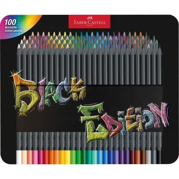 Kredki akwarelowe Faber-Castell 116490 Różne kolory 100 szt.