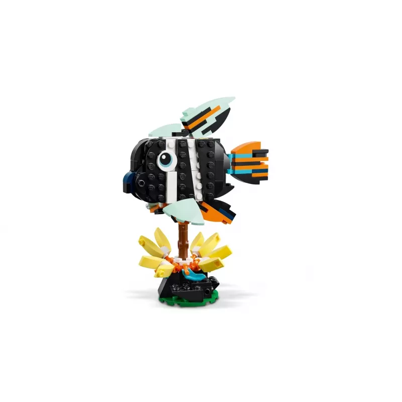 Zestaw konstrukcyjny LEGO Creator 3-w-1 Dzikie zwierzęta Tropikalny tukan 31173