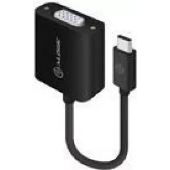 ALOGIC - Zewnętrzna przejściówka wideo - USB-C - VGA - Czarna (UCVGA-ADP)