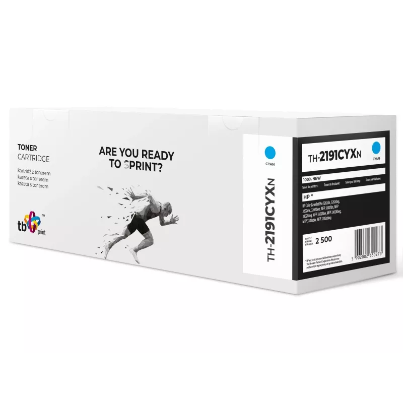 Toner do HP Color LaserJet Pro 3202 W2191X TH-2191CYXN 100% nowy cyjan