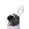 Zestaw motywacyjnych butelek na wodę Extralink 3W1 różowo-czarny 2000ML+900ML+300ML