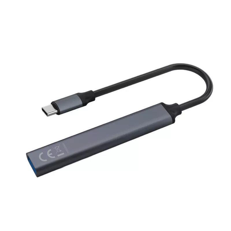 USB 3.0 4-portowy koncentrator interfejsu SAVIO AK-71 z hostem USB-C, 5000 Mbit/s, 2-letnia gwarancja