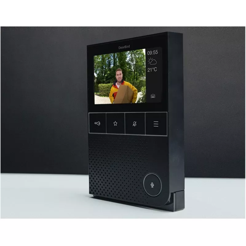 IP wideodomofon DoorBird A1101 Czarny Edition — Stacja bramowa do kontroli dostępu wideo IP (model A1101)