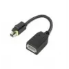 Lenovo 4X90Q93975 adapter kabla wideo Mini DisplayPort DisplayPort Czarny