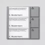 Siedle 200035739-00 srebrny