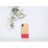 etui na smartfona man and wood dla iPhone XS Max — biały miss match