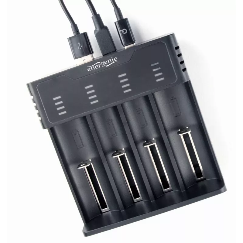 Ładowarka do akumulatorów Gembird BC-USB-02 USB Li-Ion NiCd NiMH