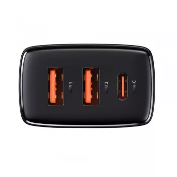 Baseus 30W USB Charger QC PD3.0 Type C PD Szybkie ładowanie telefonu dla iPhone 17 16 15 14 13 12 Pro Max Xiaomi Samsung