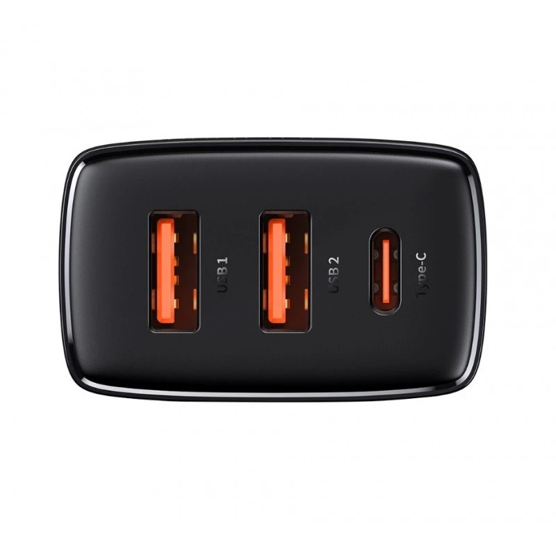 Baseus 30W USB Charger QC PD3.0 Type C PD Szybkie ładowanie telefonu dla iPhone 17 16 15 14 13 12 Pro Max Xiaomi Samsung