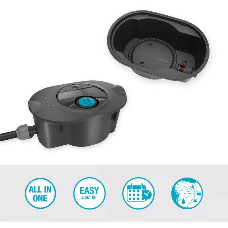 Gardena AquaPrecise Circular zraszacz wodny Czarny Zielony 1 szt.