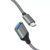 LogiLink USB 3.2 Gen1 adapter Type-C M na USB-A F OTG aluminiowy 0,15 m