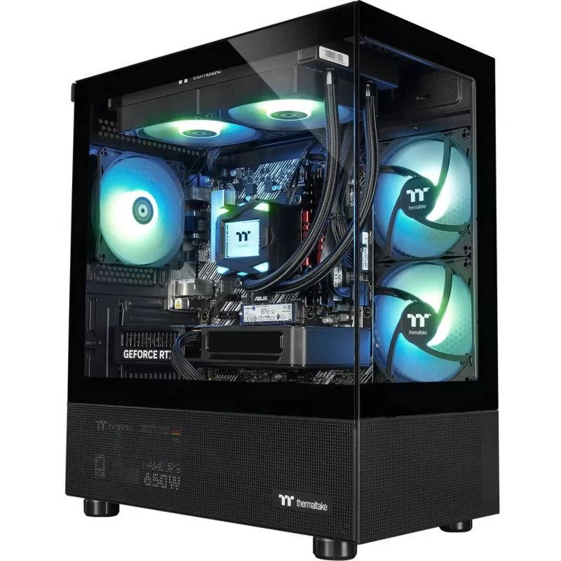 FTW V170A 5060Ti Czarny, Gaming-PC czarny/przezroczysty, Windows 11 Home