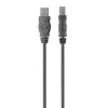 Belkin USB 2.0 Premium Printer kabel, USB-A / USB-B, 1,8m, czarny.