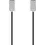 Hama Ultra-cienki HDMI kabel 1 m HDMI Type A (Standard) Czarny, srebrny