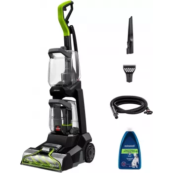 Bissell | PowerWash Pet, pionowy odkurzacz do dywanów i tapicerki | 3878N | Praca przewodowa | Ręczny | Funkcja prania | 600 W | Czarny/Limonowy | Gwarancja 24 miesiące