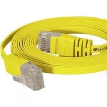 Kabel sieciowy Tecline 778003Y 0,25m Cat6 U/UTP żółty