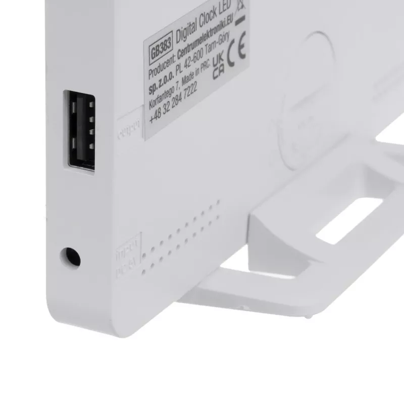Cyfrowy budzik GreenBlue GB383 z wyświetlaczem LED