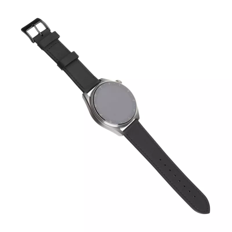 Skórzany pasek do zegarka FIXED FIXLST-22MM-BK — 22 mm szybkozłącze, czarny