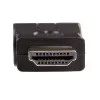 Akyga AK-AD-40 Adapter kątowy HDMI (M) do HDMI (F) 180° obrotowy, czarny
